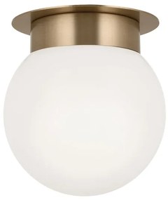 Kichler KL-ALBERS-F-G-CPZ Plafonieră ALBERS 1xE27/40W/230V Ø20,3 cm, auriu