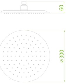 Dus fix rotunda Fdesign Inula 30 cm, auriu - FDSFD8-506-55