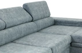 Supermobel Coltar extensibil BENITO, 290x71-91x171, fresh 34/senegal 818, stanga