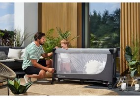 Pătuț de voiaj KINDERKRAFT SELECT LEODY gri