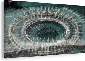 Tablou cu fântănă arteziană (90x60 cm)