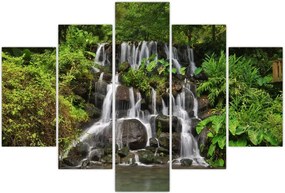 Tablou - Cascadă tropicală (150x105 cm)