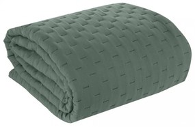 Cuvertură de pat de calitate, verde Lăţime: 170 cm | Lungime: 210 cm