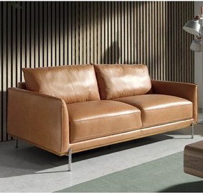 Canapea 3 locuri eleganta, design LUX Buffalo brown
