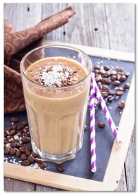 Tablou sticlă cocktail de ciocolata