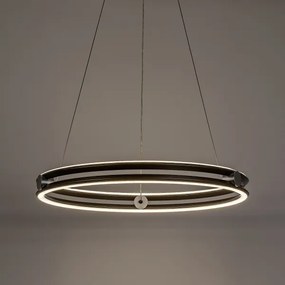 Rabalux 72277 - Lustra LED dimabilă suspendată pe cablu TRIXO 60W/230V 3000-6500K gri+DO