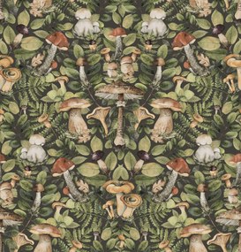 Fototapet, Mushroom Forest, Midnight, Rebel Walls