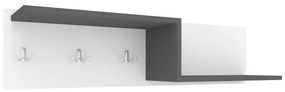 Cuieras Grid, Antracit/Alb, 100 x 20 x 24 cm