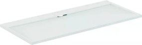 Cadita de dus dreptunghiulara Ideal Standard i.life Ultra Flat S alb pur 180x80 cm
