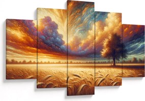 Tablou – Arbore pe câmp (150x105 cm)