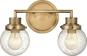 Quintiesse QN-POPPY2-HB-BATH - Aplica de perete pentru baie POPPY, 2 x E27, 60W, 230V, IP44, aurie