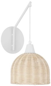 Aplica de perete boho style design natural Fado natur/ alb
