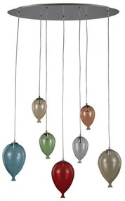 Lustra, Pendul modern dim.80x30cm CLOWN SP7 COLOR 100937