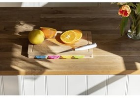 WENKO 53064100 - Tocător 32,5 x 22,5 cm maro/multicolor