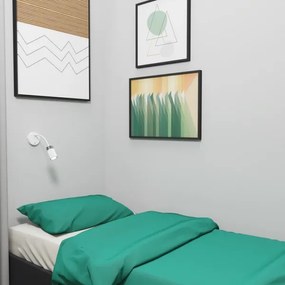 Veioză flexibilă JOKER 1xGU10/8W/230V alb/crom mat