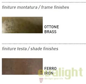 Aplica de perete design vintage, brat articulat, Loft 269.05.OF