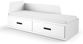 Pat extensibil Moana (Alb) (fără saltea). 1062559