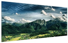 Tablou cu peisaj montan (120x50 cm), în 40 de alte dimensiuni noi