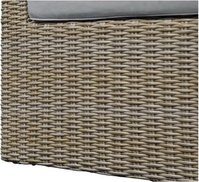 Set mobilier de grădină bej/maro deschis Modular – Unique Furniture