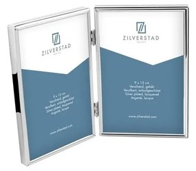 Ramă foto argintie de sine stătătoare/de suspendat din metal 26x18 cm Sweet Memory – Zilverstad