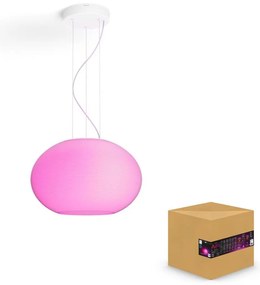 Philips 40906/31/P9 - Lustr LED RGBW Hue FLOURISH 39W, 230V, na lanku