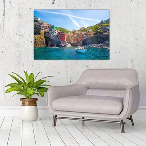 Tablou - Pe Marea mediterană (90x60 cm)