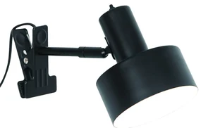 Veioza/Lampa cu clips/ clema de birou Matis negru