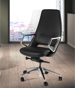 Scaun de birou modern piele sintetica Black