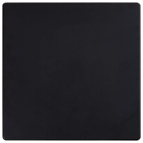 Masa de bar, negru, 60 x 60 x 111 cm, MDF 1, Negru