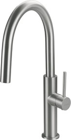 EVORA - Baterie bucătărie - finisaj oțel periat - BQJ_F62M - Deante