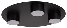 Plafonieră STAR 3xGX53/12W/230V negru