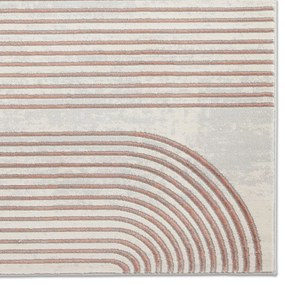 Covor roz/gri deschis 200x290 cm Apollo – Think Rugs