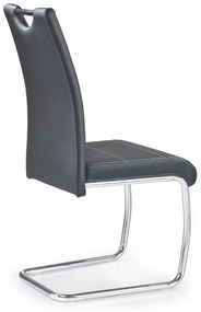 Scaun K211 piele ecologica negru