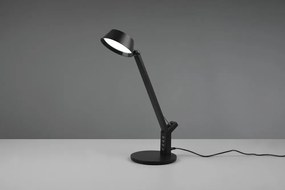 Veioză negru-mat LED cu intensitate reglabilă (înălțime 40 cm) Ava – Trio
