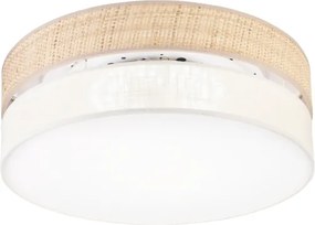 Plafonieră LED SIRJA BOHO LED/36W/230V Ø 45 cm bej/crem