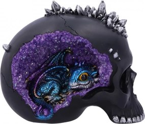 Statueta craniu Pestera de cristal 17 cm