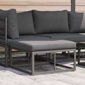 vidaXL Seturi de mobilier de exterior cu pernă Negru și antracit