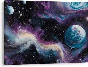 Tablou - Univers pictat (70x50 cm)