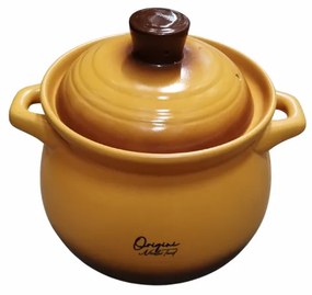 Oala Ceramica cu Capac Heinner Origini direct pe flacara 2 L