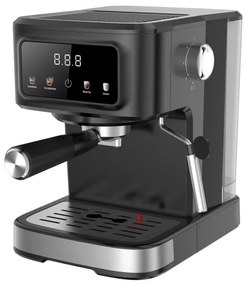 Espressoare pentru cafea măcinată și capsule Crown CEM-1527, 1000W, 20 bar, 1.5 l, Control prin senzor, Bloc termic, Bază reglabilă, Negru