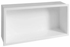 Raft încastrat POLYSAN 1301-53 Inserta, 51 x 27cm, marmură turnată, alb