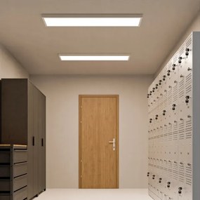 Panou LED aplicat 60 W, 230 V, 30 x 120 cm, alb