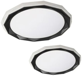 Plafonieră LED dimabilă OSCAR LED/45W/230V + telecomandă