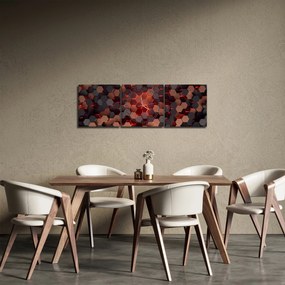 Tablou - Abstracția futuristă (cu ceas) (90x30 cm)