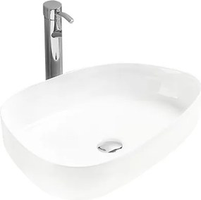 Mexen Chiara chiuvetă pe blat 54 x 39 cm, albă - 21585400