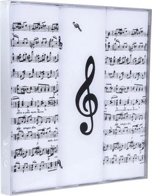 ETEX Batiste de bărbaţi cu imprimeu NOTE muzicale, set 3 buc