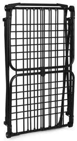 Uscător de rufe - 25 m suprafață de uscare, 4 aripi pliante, negru