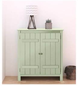 Dulap verde deschis din lemn de pin 100x110 cm Bertram – Støraa