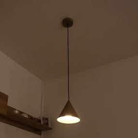 Pendul ETNA II pe cablu, 1xE27/15W/230V, diametru 18,5 cm, bej