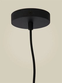 Pendul cu Spot din bambus negru Java